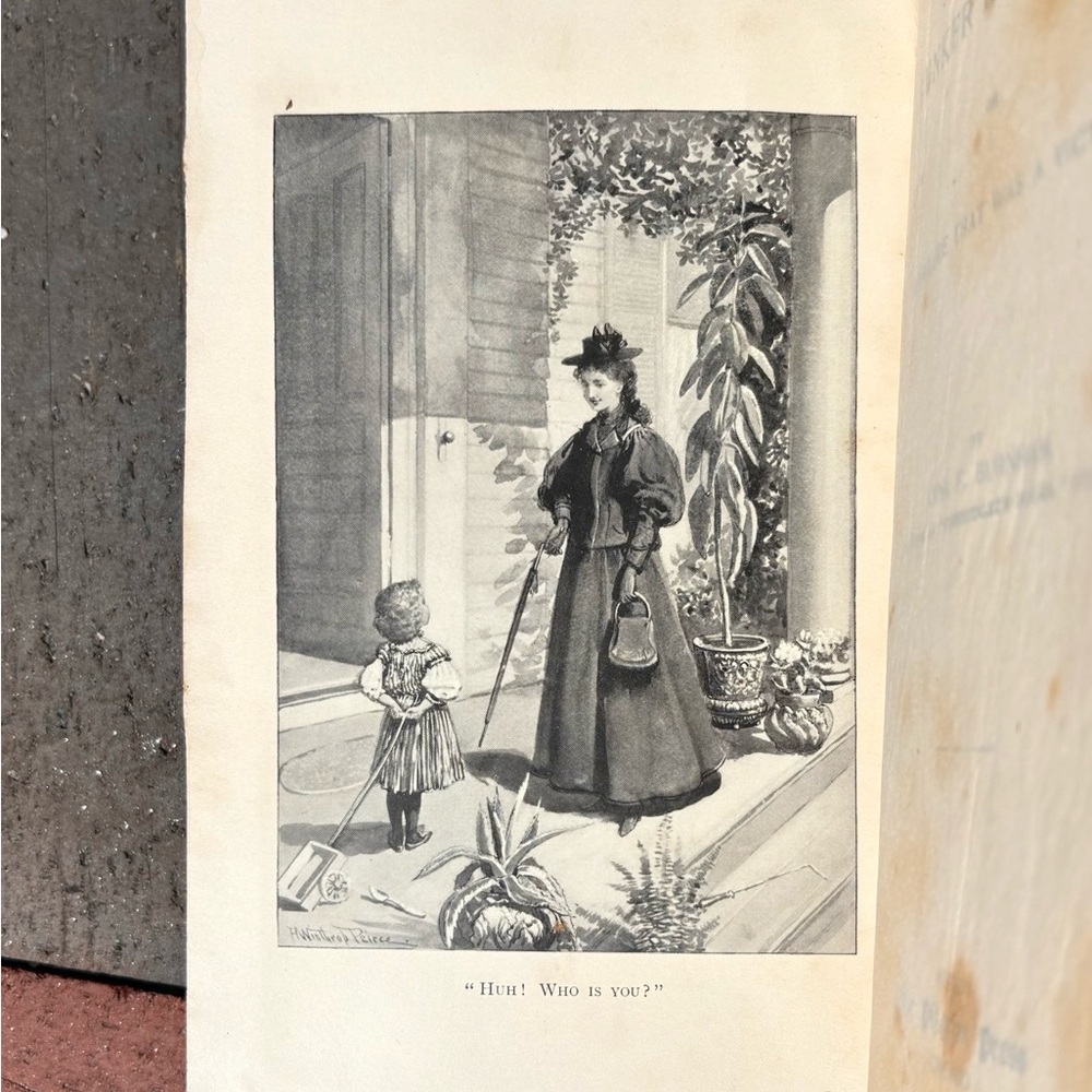 1897 A Bunker Hill Failure Anna F Burnham Victorian Author Fiction Illustrated
